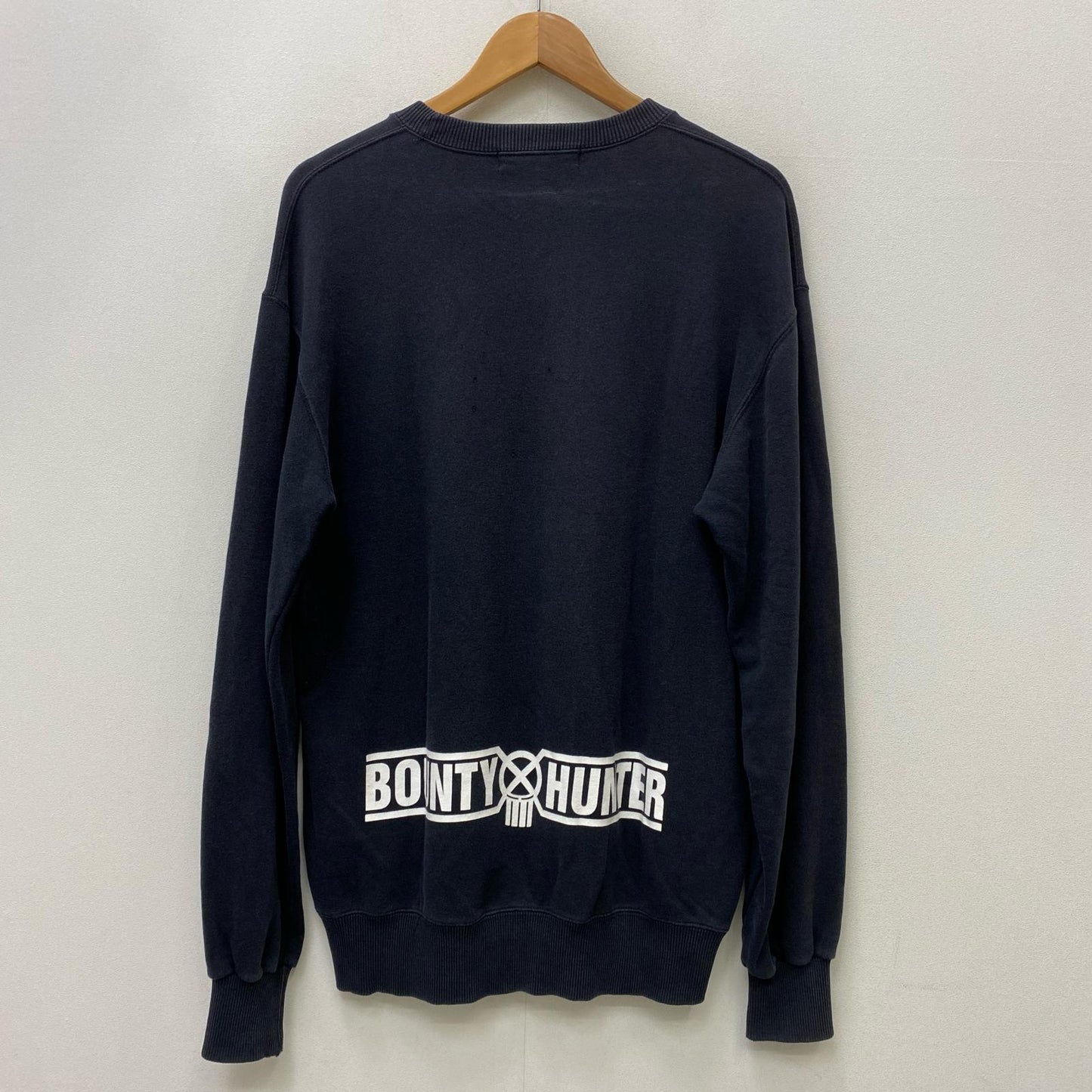【中古】BOUNTY HUNTER | バウンティーハンター STAR LOGO CREW NECK SWEAT 初期 スウェット ブラック【加古川店】