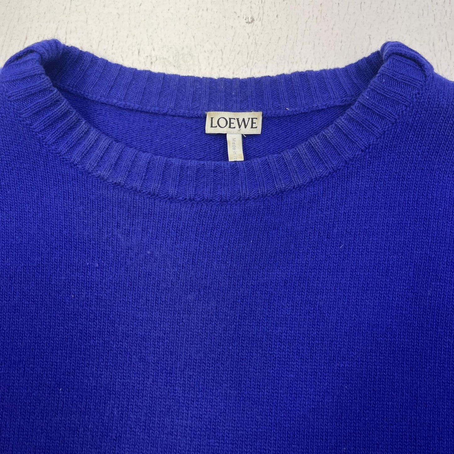 【中古】LOEWE | ロエベ 国内正規品 ニット H3299280SM パープル サイズ：S【加古川店】
