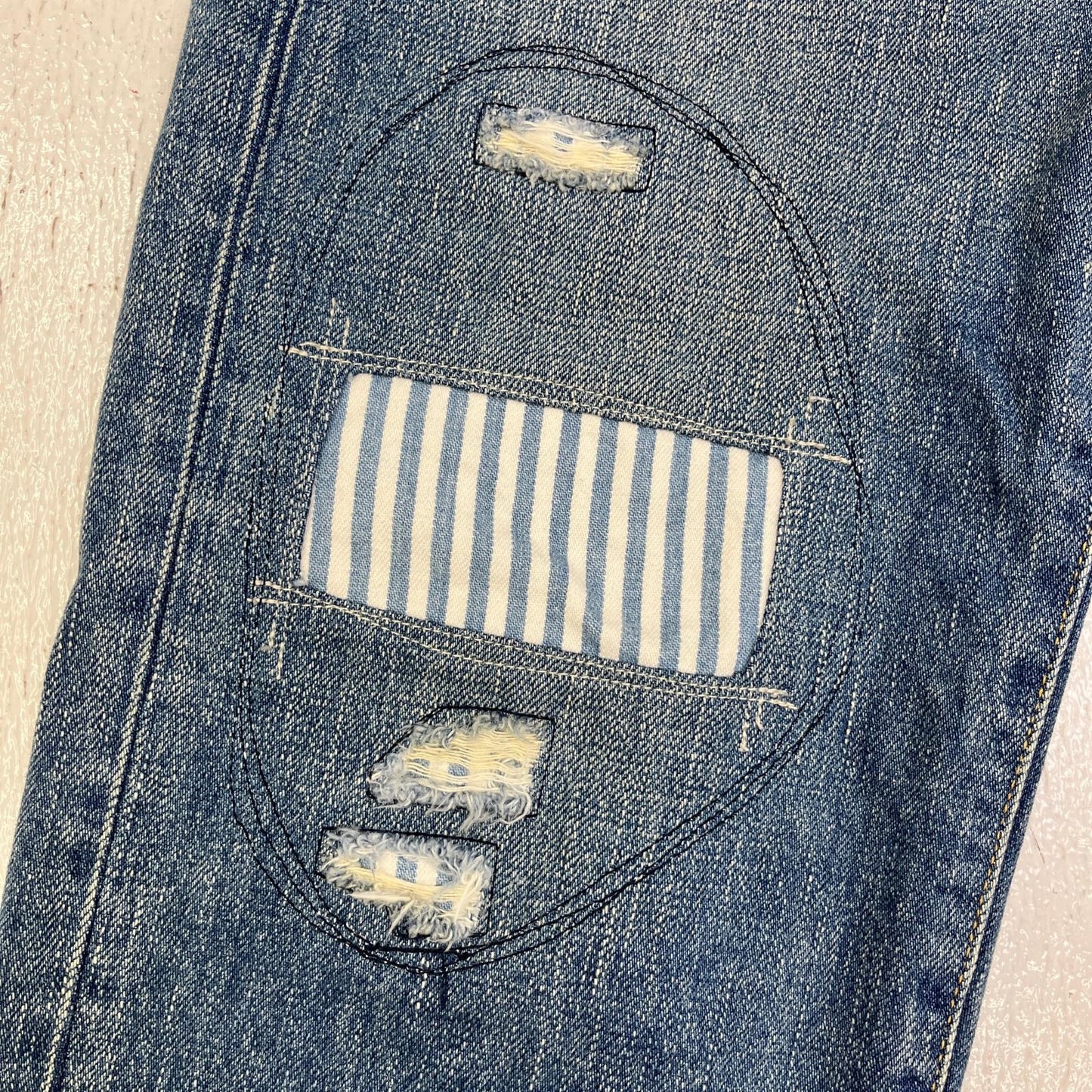 【中古】COMME des GARCONS JUNYA WATANABE | コムデギャルソンジュンヤワタナベ デニムパンツ XG-P003 インディゴ サイズ：XS【加古川店】
