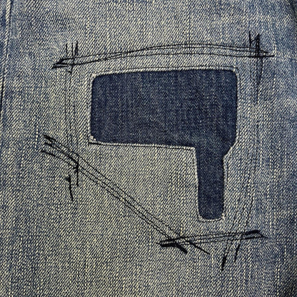 【中古】COMME des GARCONS JUNYA WATANABE | コムデギャルソンジュンヤワタナベ デニムパンツ XG-P003 インディゴ サイズ：XS【加古川店】