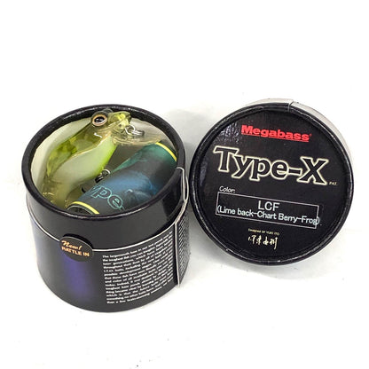 【中古】【フィッシング/釣り/釣具/ルアー】Megabass | メガバス タイプ-X ライムバックチャートベリーフロッグ 【加古川店】
