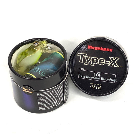 【中古】【フィッシング/釣り/釣具/ルアー】Megabass | メガバス タイプ-X ライムバックチャートベリーフロッグ 【加古川店】
