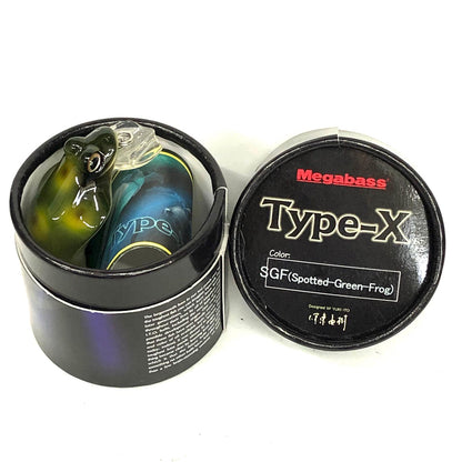 【中古】【フィッシング/釣り/釣具/ルアー】Megabass | メガバス タイプ-X スポテッドグリーンフロッグ 【加古川店】