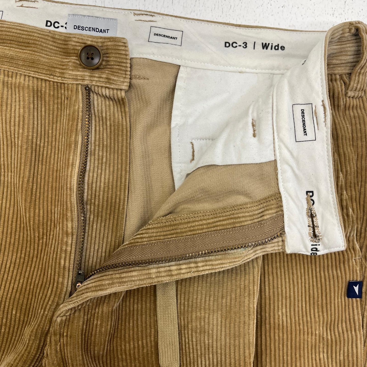 【中古】DESCENDANT | ディセンダント DC-3 WIDE パンツ ベージュ サイズ：3【加古川店】