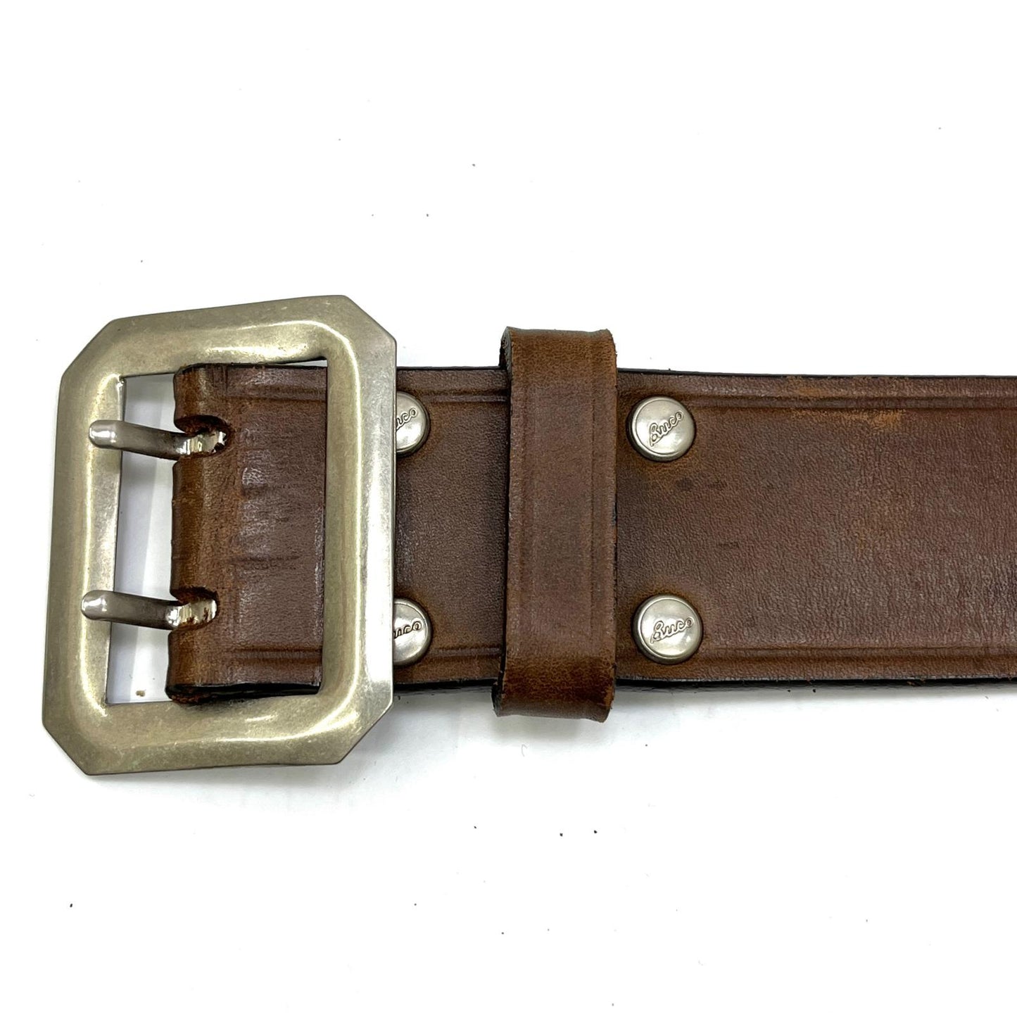 【中古】BUCO(REAL McCOY'S) | ブコ スタッズベルト ベルト ブラウン サイズ：36【加古川店】