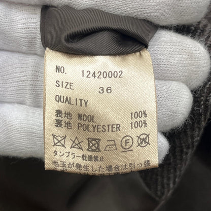 【中古】TODAYFUL | トゥデイフル Wool100% Chester Coa その他アウター 12420002 ブラウン サイズ：36【加古川店】