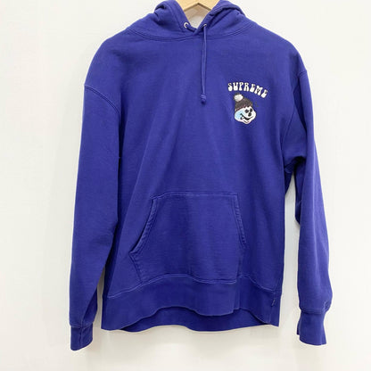 Supreme | シュプリーム Snowman Hooded プルオーバーパーカー ブルー Mサイズ 21FW パーカー ブルー サイズ：M
