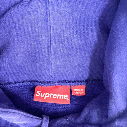 Supreme | シュプリーム Snowman Hooded プルオーバーパーカー ブルー Mサイズ 21FW パーカー ブルー サイズ：M