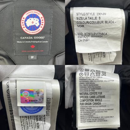 【中古】CANADA GOOSE | カナダグース RUSSELL PARKA ｻｻﾞﾋﾞｰﾘｰｸﾞ国内正規 ダウンジャケット 2301JM ブラック サイズ：S【加古川店】