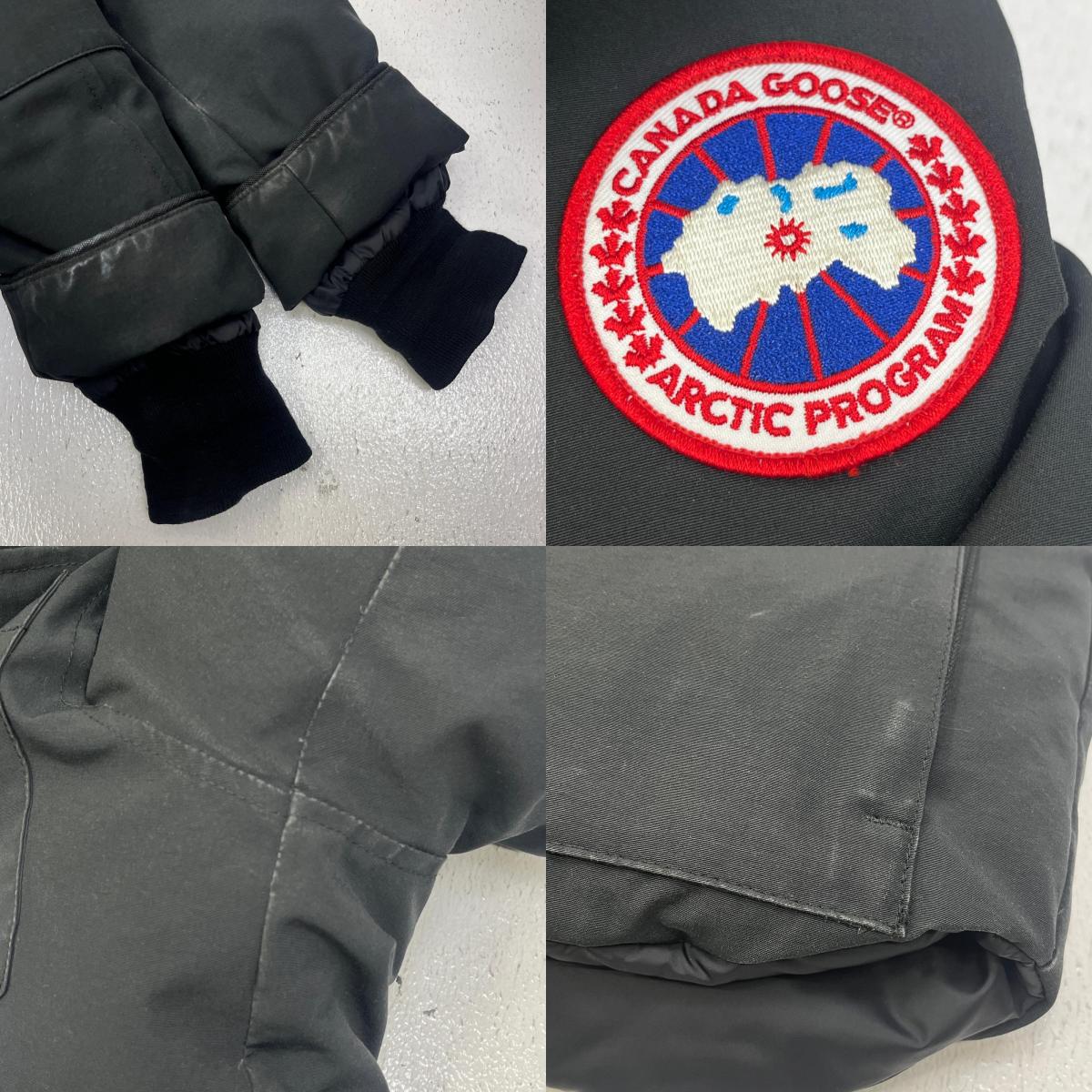 【中古】CANADA GOOSE | カナダグース RUSSELL PARKA ｻｻﾞﾋﾞｰﾘｰｸﾞ国内正規 ダウンジャケット 2301JM ブラック サイズ：S【加古川店】