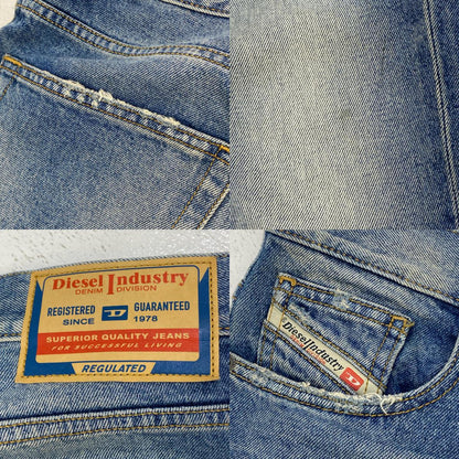 【中古】DIESEL | ディーゼル 2010 D-MACS デニムパンツ インディゴ サイズ：26【加古川店】