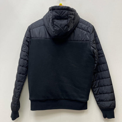 【中古】POLO RALPH LAUREN | ポロ・ラルフローレン padded knit hooded jacket 国内正規品 その他アウター ブラック サイズ：S【加古川店】