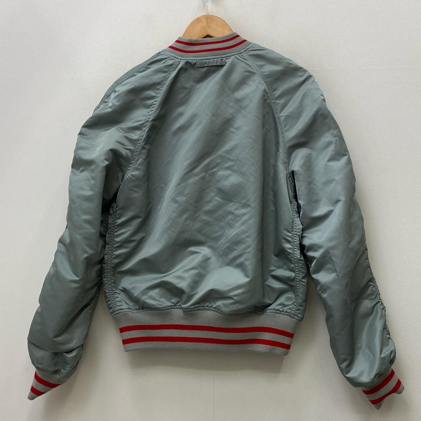 【中古】ALPHA | アルファ MA-1 Souvenir Double Dragon Jacket ミリタリージャケット ta0616-269 グレー サイズ：S【加古川店】
