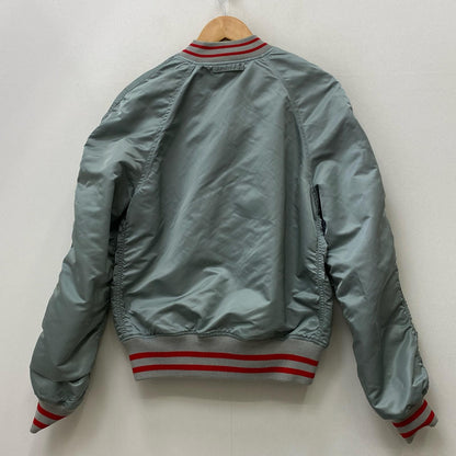 【中古】ALPHA | アルファ MA-1 Souvenir Double Dragon Jacket ミリタリージャケット ta0616-269 グレー サイズ：S【加古川店】