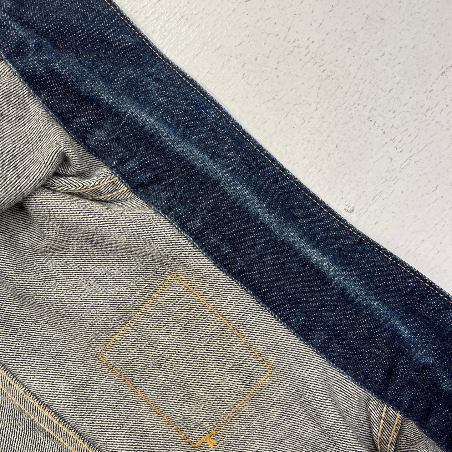 【中古】SKULL JEANS | スカルジーンズ D001XX ﾃﾞﾆﾑｼﾞｬｹｯﾄ デニム インディゴ サイズ：38【加古川店】