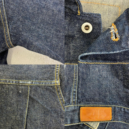 【中古】SKULL JEANS | スカルジーンズ D001XX ﾃﾞﾆﾑｼﾞｬｹｯﾄ デニム インディゴ サイズ：38【加古川店】