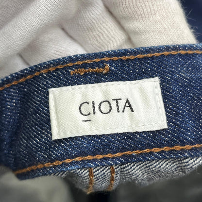 【中古】CIOTA(1LDKコーナー) | シオタ Baggy 5 Pocket Pants デニムパンツ PTLM-25BG インディゴ サイズ：30【加古川店】