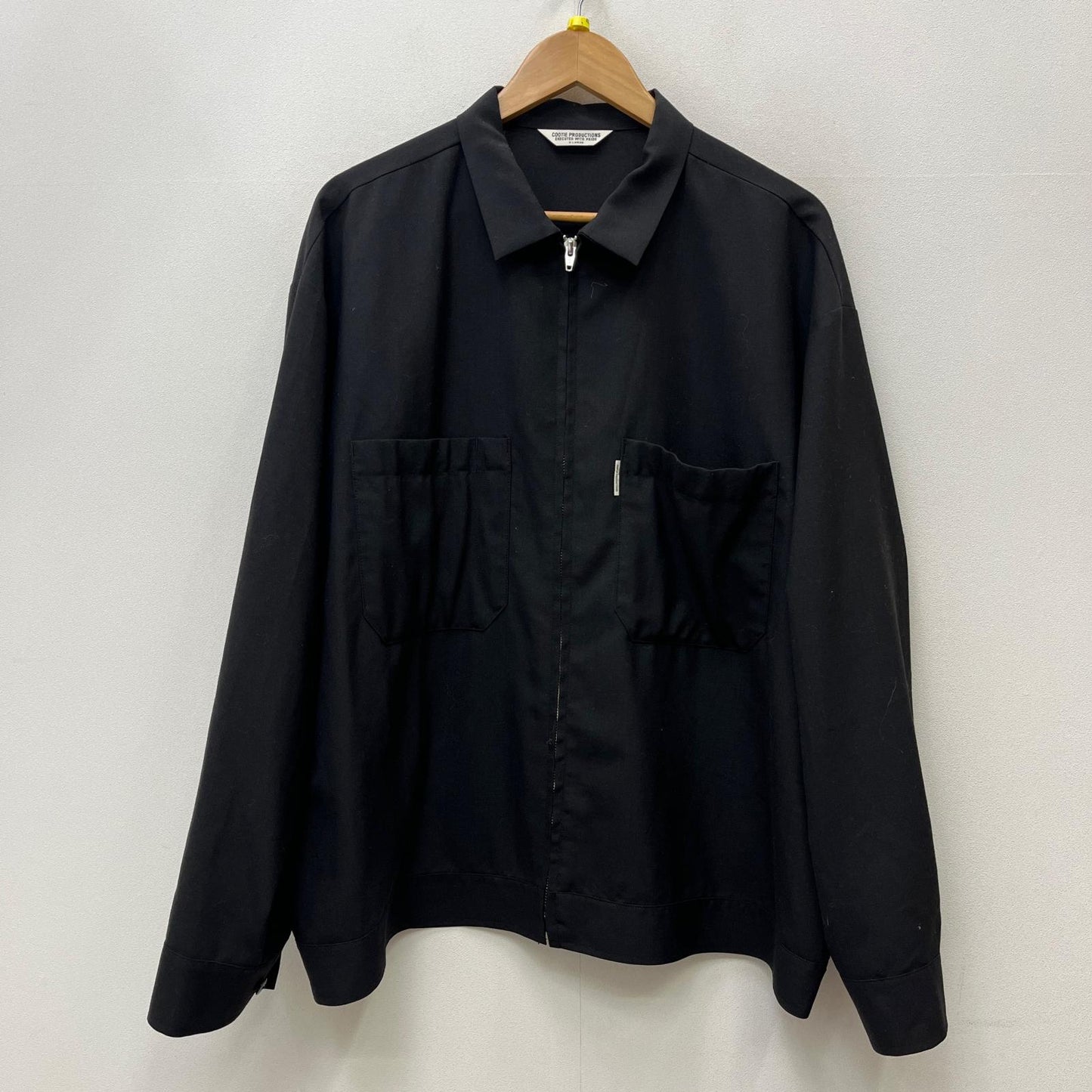 【中古】COOTIE | クーティー T/W Work Jacket 長袖シャツ CTE-19A203 ブラック サイズ：XL【加古川店】