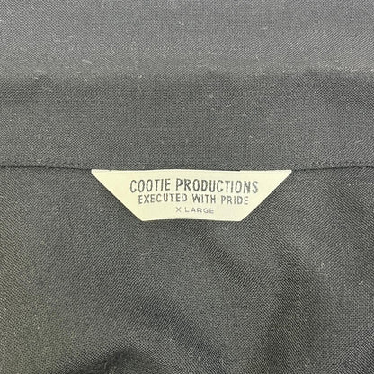 【中古】COOTIE | クーティー T/W Work Jacket 長袖シャツ CTE-19A203 ブラック サイズ：XL【加古川店】