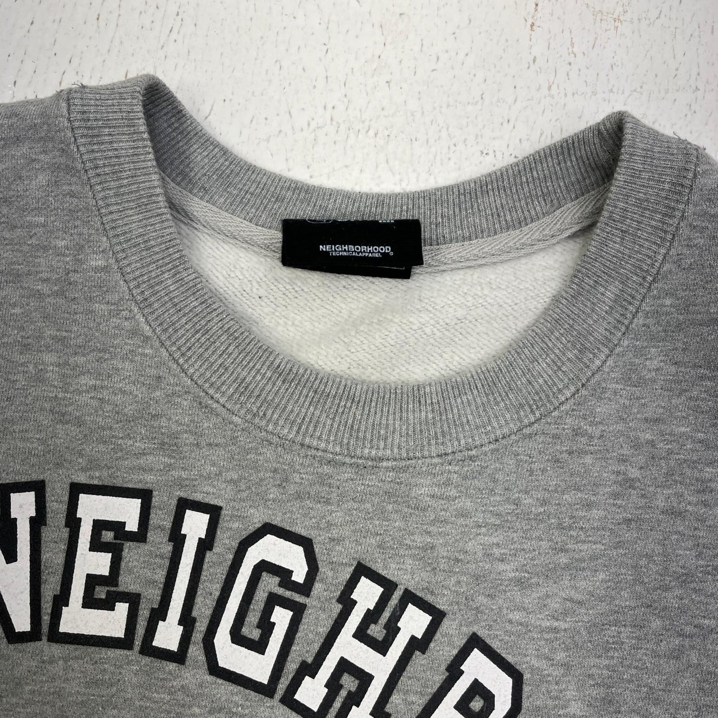【中古】NEIGHBORHOOD | ネイバーフッド HIGH SPEED HIGH スウェット グレー【加古川店】