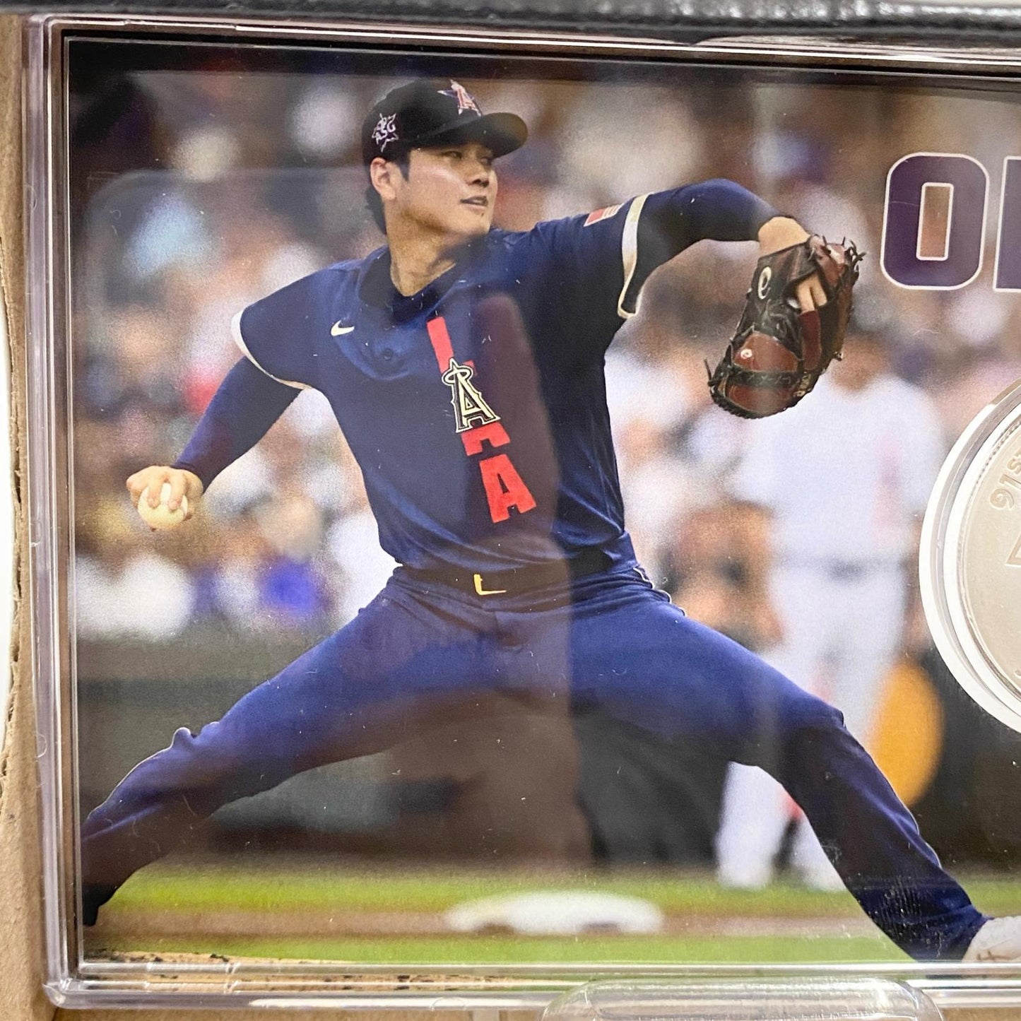 【中古】 大谷翔平 MLBオールスターゲーム2021 初出場記念 シルバーコインカード ロサンゼルス・エンゼルス【加古川店】