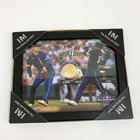 【中古】 大谷翔平 MLBオールスターゲーム2021 初出場記念 デスクトップブロンズコイン フォトミント【加古川店】