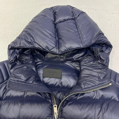 【中古】PRADA | プラダ 国内正規品 ダウンジャケット SGA654R142AR0 ネイビー サイズ：48【加古川店】