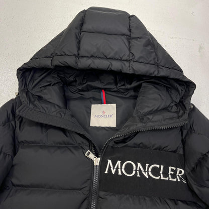 【中古】MONCLER | モンクレール AITON 国内正規品 ダウンジャケット D20914188405 ブラック サイズ：2【加古川店】