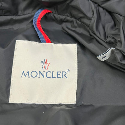 【中古】MONCLER | モンクレール AITON 国内正規品 ダウンジャケット D20914188405 ブラック サイズ：2【加古川店】