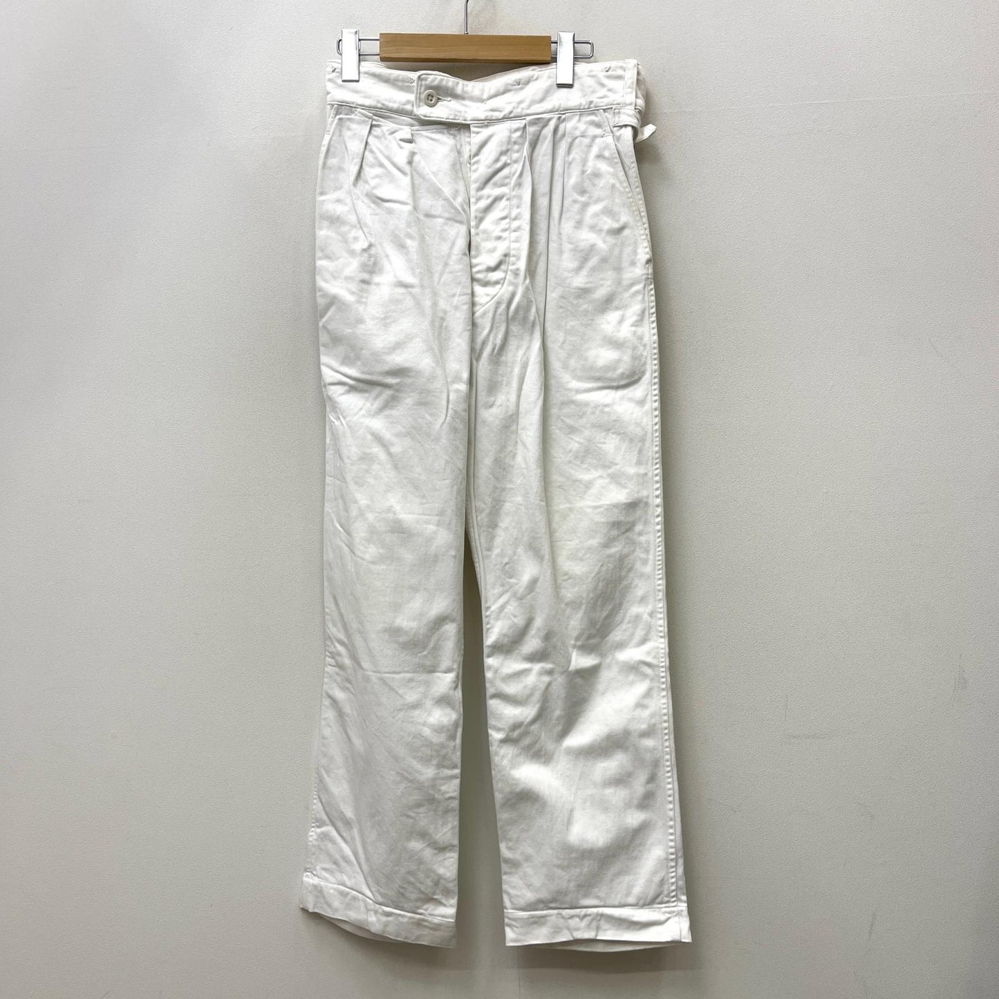 【中古】MILITARY衣料 | ミリタリーイリョウ ワークトラウザーズ パンツ ホワイト【加古川店】