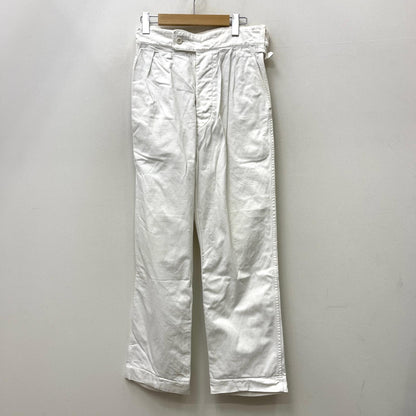 【中古】MILITARY衣料 | ミリタリーイリョウ ワークトラウザーズ パンツ ホワイト【加古川店】