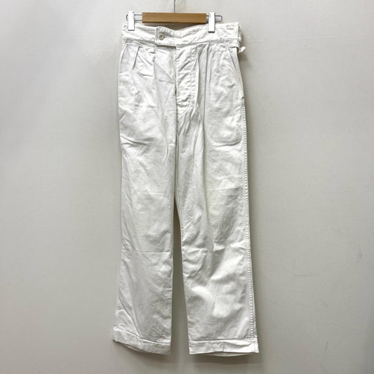 【中古】MILITARY衣料 | ミリタリーイリョウ ワークトラウザーズ パンツ ホワイト【加古川店】