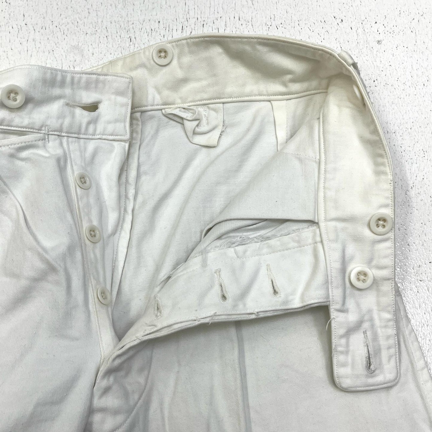 【中古】MILITARY衣料 | ミリタリーイリョウ ワークトラウザーズ パンツ ホワイト【加古川店】