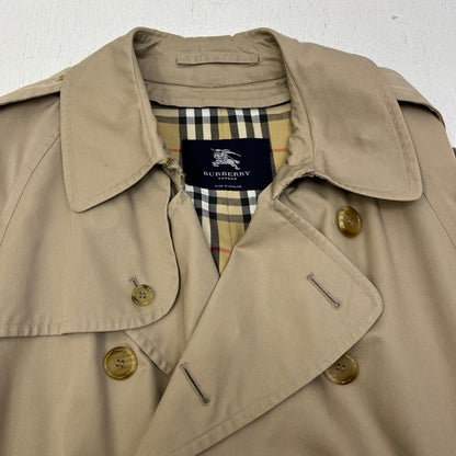 【中古】BURBERRY LONDON | バーバリーロンドン イングランド製 トレンチコート ベージュ【加古川店】