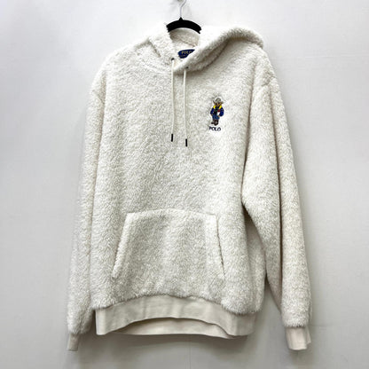 【中古】POLO RALPH LAUREN | ポロ・ラルフローレン polo bear boa hoodie パーカー ホワイト サイズ：XL【加古川店】