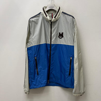 【中古】MONCLER | モンクレール bucie giubbotto 国内正規品 ナイロンジャケット j10911a00091 ブルー サイズ：5【加古川店】