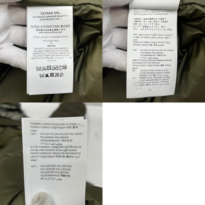【中古】TATRAS | タトラス CARONDA 国内正規品 ダウンジャケット mtat20a4706-d カーキ サイズ：5【加古川店】
