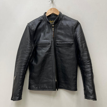 【中古】BUCO(REAL McCOY'S) | ブコ J-100 single riders jacket 茶芯 ライダースジャケット ブラック【加古川店】
