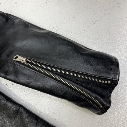 【中古】BUCO(REAL McCOY'S) | ブコ J-100 single riders jacket 茶芯 ライダースジャケット ブラック【加古川店】