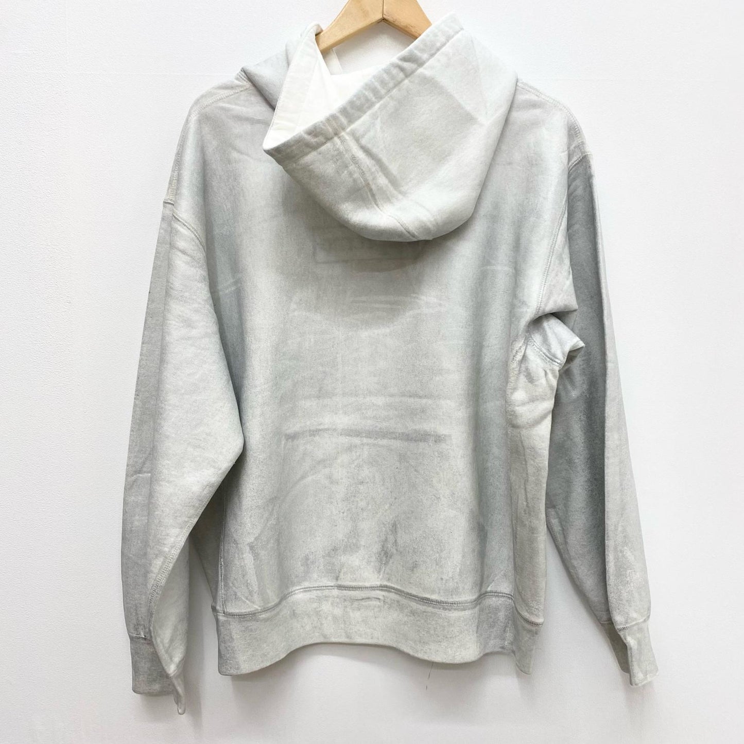 Supreme | シュプリーム x MM6 Maison Margiela Foil Box Logo Hooded プルオーバーパーカー アイボリー Mサイズ 24SS パーカー アイボリー サイズ：M