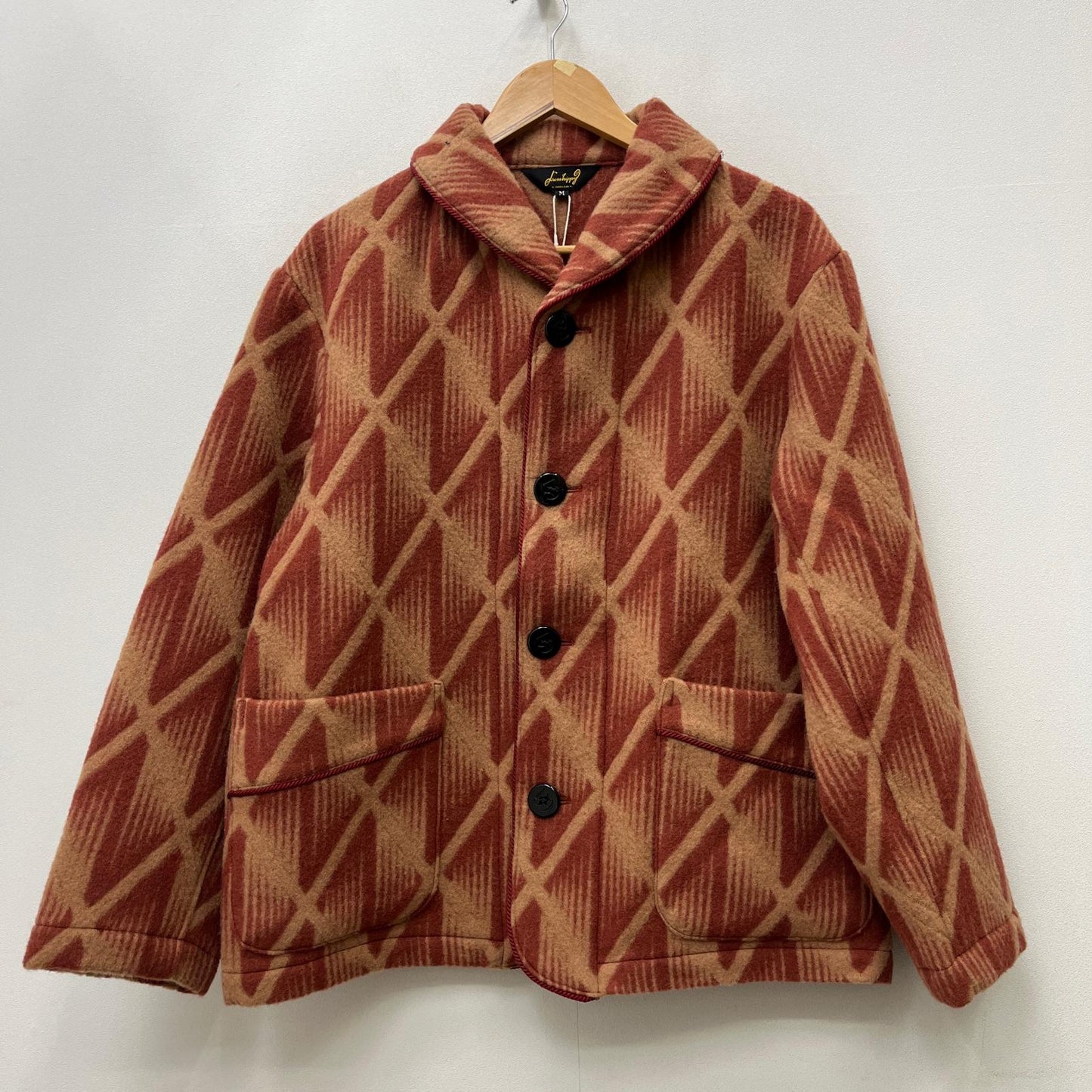 【中古】DRESS HIPPY | ドレスヒッピー dh-blanket short jacket その他アウター ボルドー/バーガンディー サイズ：M【加古川店】