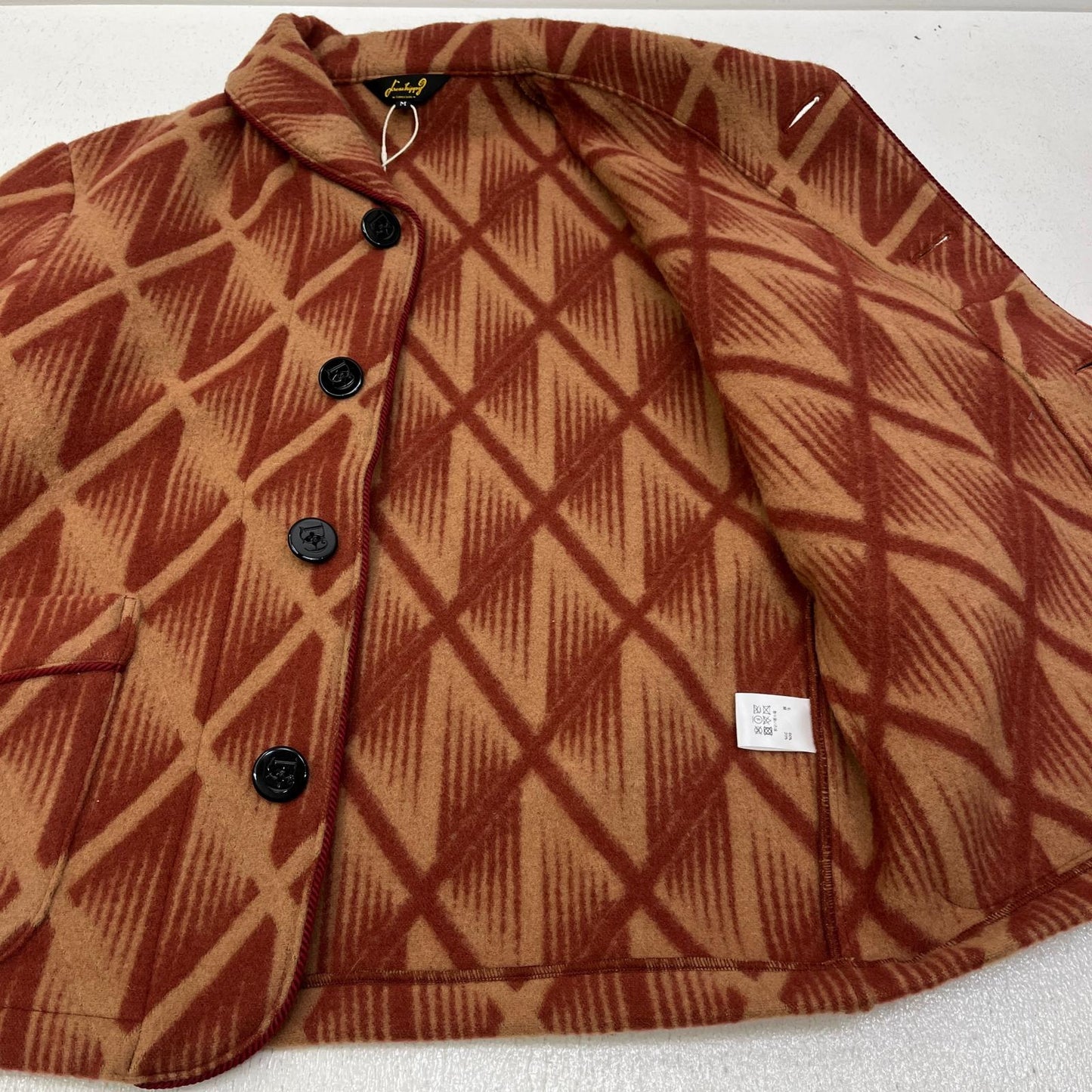 【中古】DRESS HIPPY | ドレスヒッピー dh-blanket short jacket その他アウター ボルドー/バーガンディー サイズ：M【加古川店】