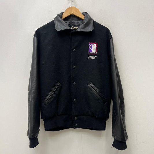 【中古】 DEHEN:stadium jacket スタジャン ブラック サイズ：M【加古川店】