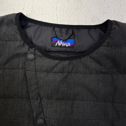 【中古】NANGA | ナンガ ダウンカーディガン ダウンジャケット チャコールグレー サイズ：S【加古川店】