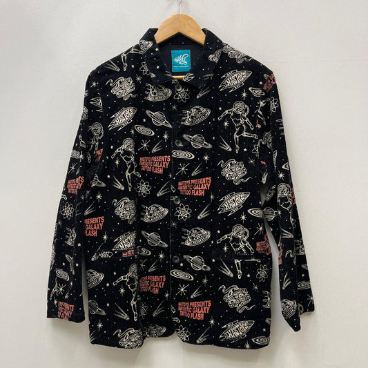 【中古】NASTOYS | ナストイズ GALAXY TATTOO FLASH ×TATTOO STUDIO YAMADA その他アウター Sack Coat サイズ：L【加古川店】