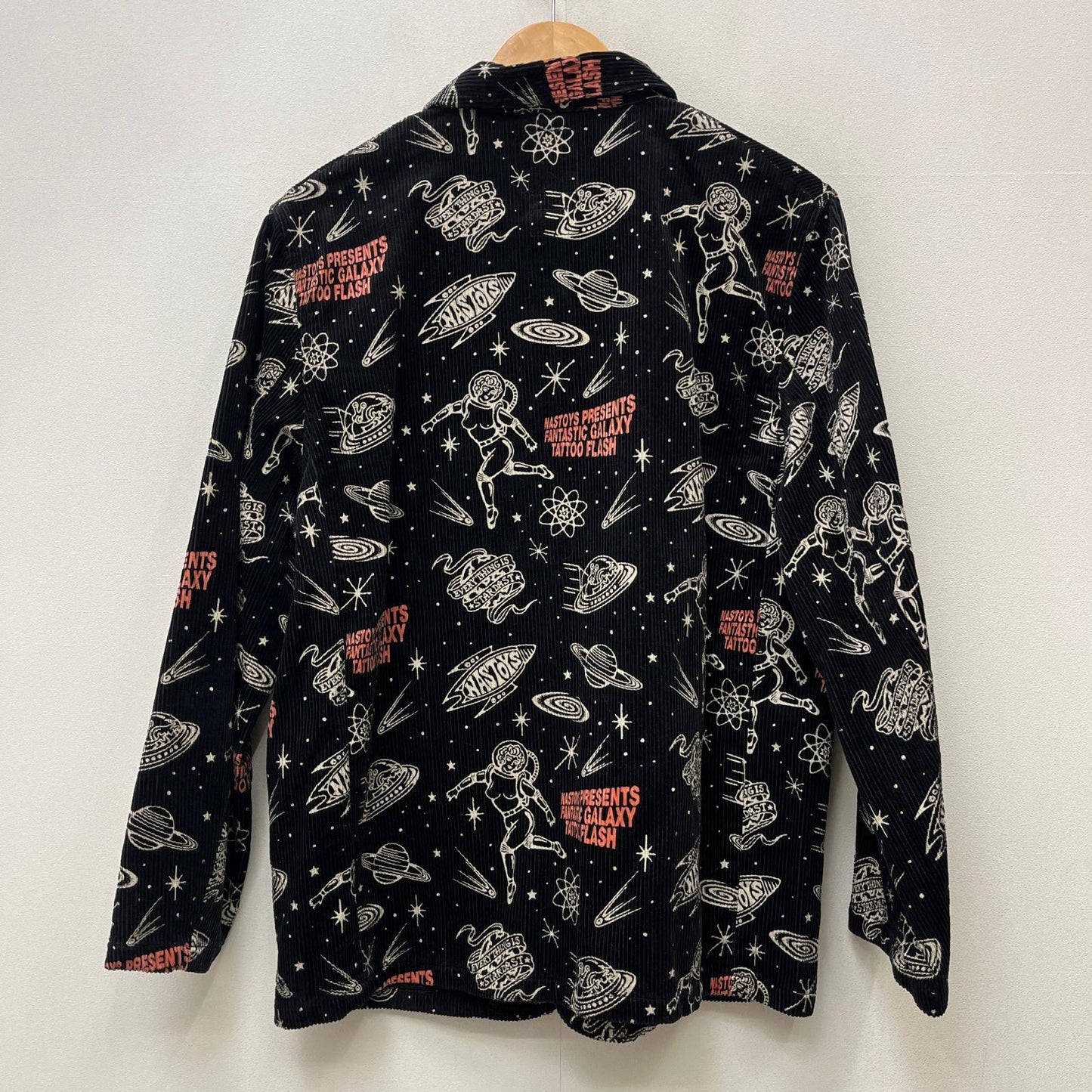 【中古】NASTOYS | ナストイズ GALAXY TATTOO FLASH ×TATTOO STUDIO YAMADA その他アウター Sack Coat サイズ：L【加古川店】