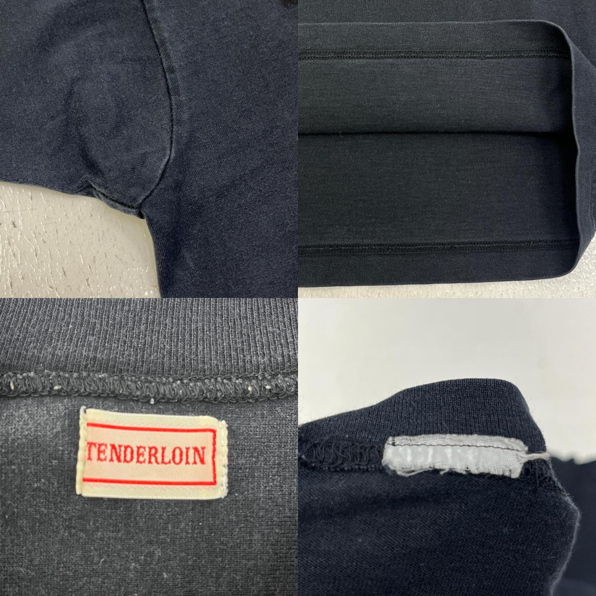 【中古】TENDERLOIN | テンダーロイン FOOTBALL TEE 半袖Ｔシャツ ブラック【加古川店】