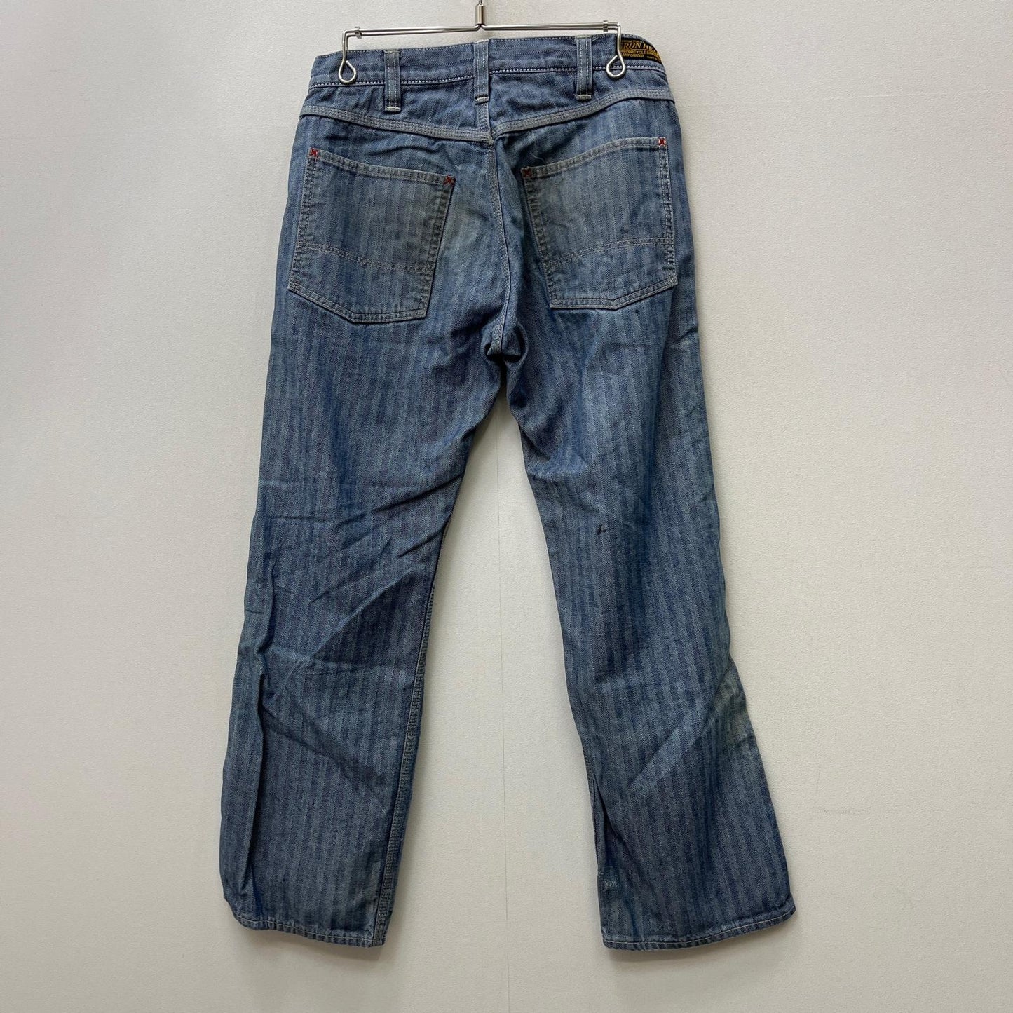 【中古】IRON HEART | アイアンハート ダブルニーロガージーンズ デニムパンツ インディゴ【加古川店】