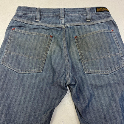 【中古】IRON HEART | アイアンハート ダブルニーロガージーンズ デニムパンツ インディゴ【加古川店】