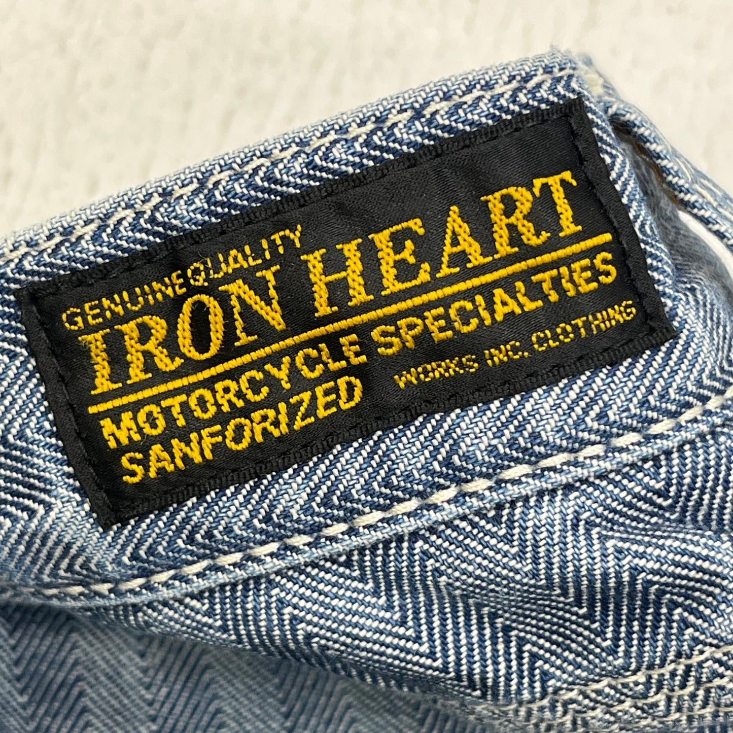 【中古】IRON HEART | アイアンハート ダブルニーロガージーンズ デニムパンツ インディゴ【加古川店】